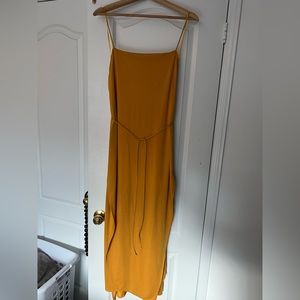 Zara wrap dress with slits. Size M